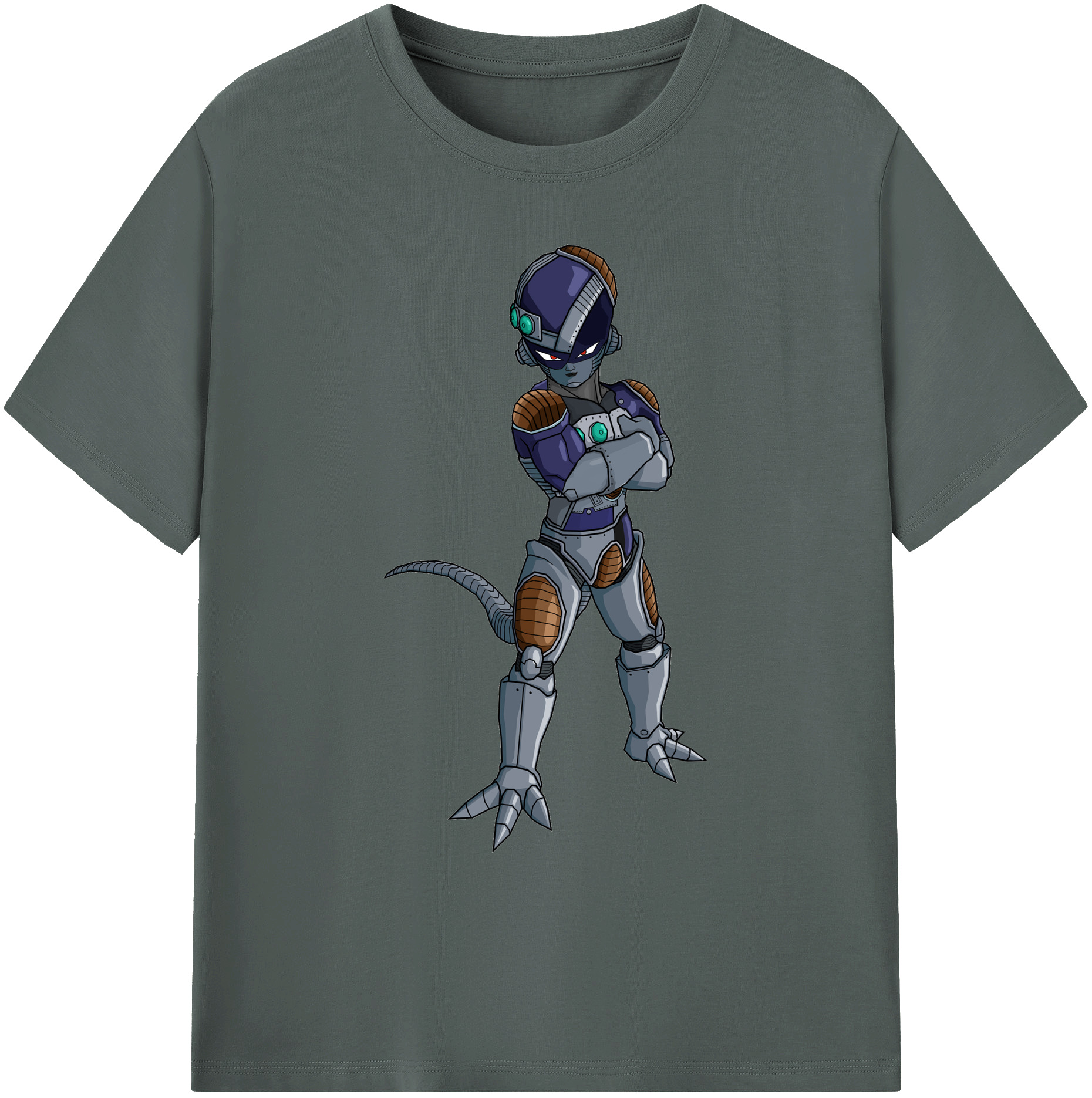 （画像用） ドラゴンボール フリーザ DRAGON BALL Frieza 綿100％ メンズ半袖Tシャツ｜肌触りやわらか＆通気性